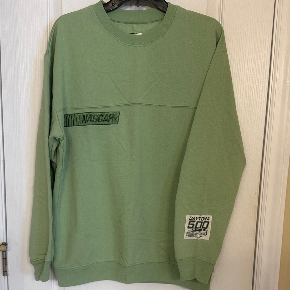 Nascar Women’s Crewneck Sweatshirt in Green